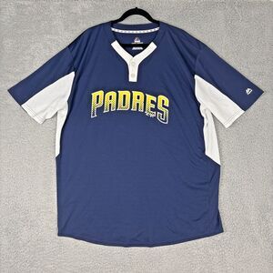 San Diego Padres Majestic Cool Base Jersey Shirt Men's Size 2XL MLB Baseball